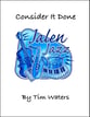 Consider It Done Jazz Ensemble sheet music cover